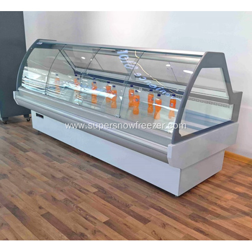 Front open commercial meat display fridge for sale